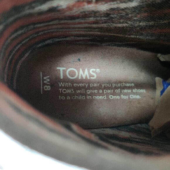 Toms Womens Ankle Booties Desert Wedge Heel Lace Up Boots Suede Taupe Tan Sz 8 - Picture 5 of 15